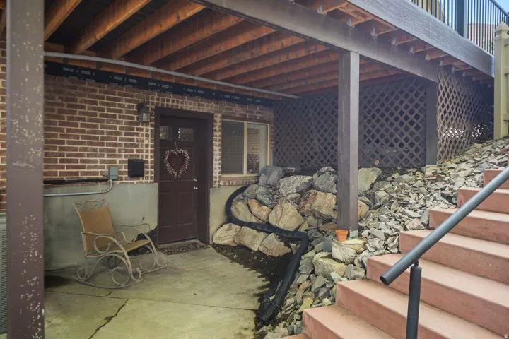 View of patio / terrace with a deck