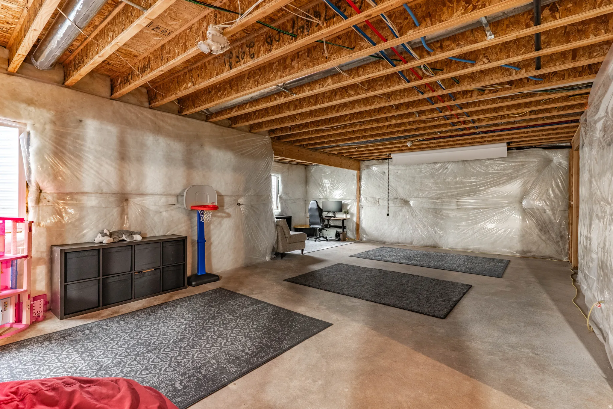 View of basement
