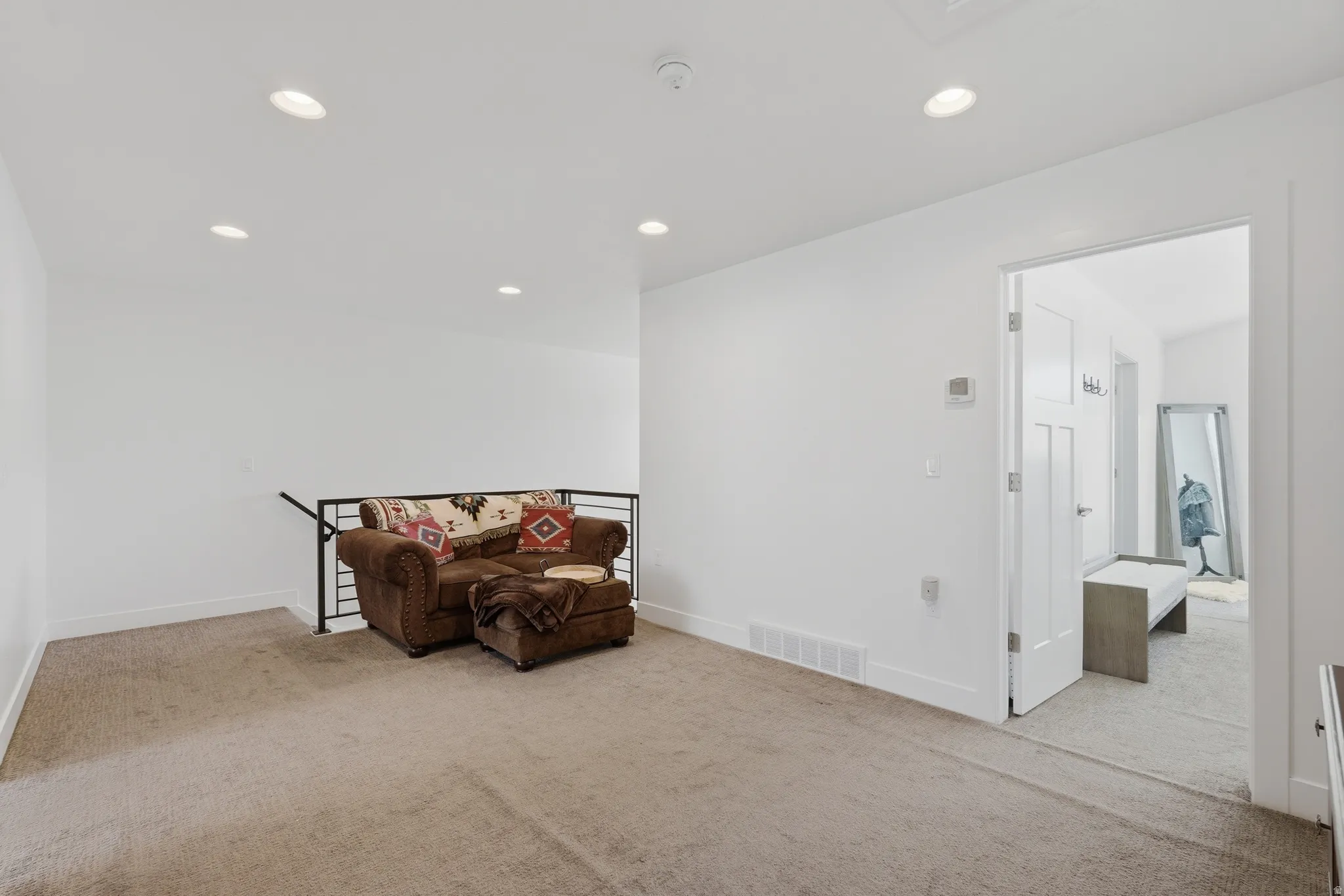 Large loft area could be used as a family room, and office, or other flex space