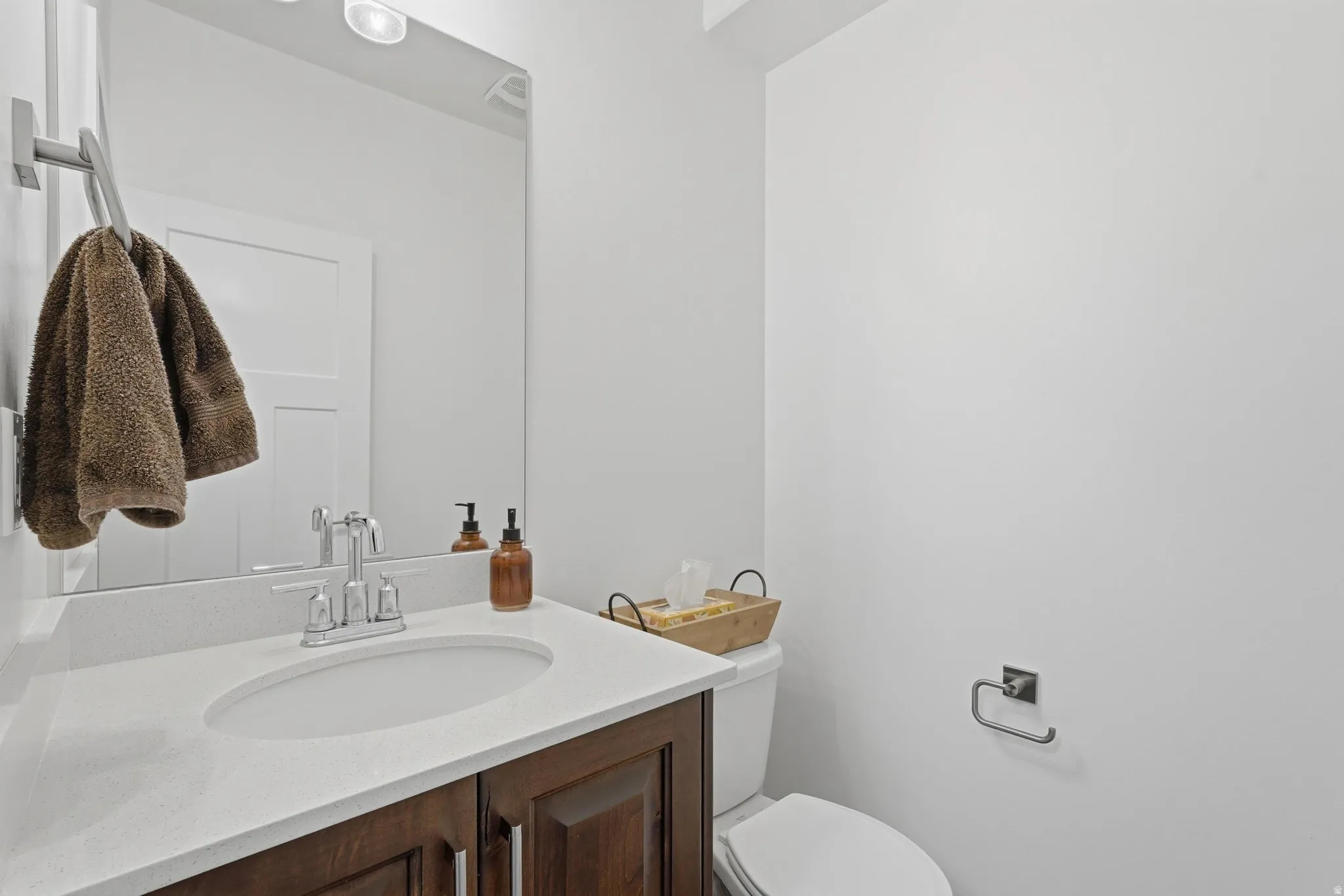 Half bathroom for guests to use