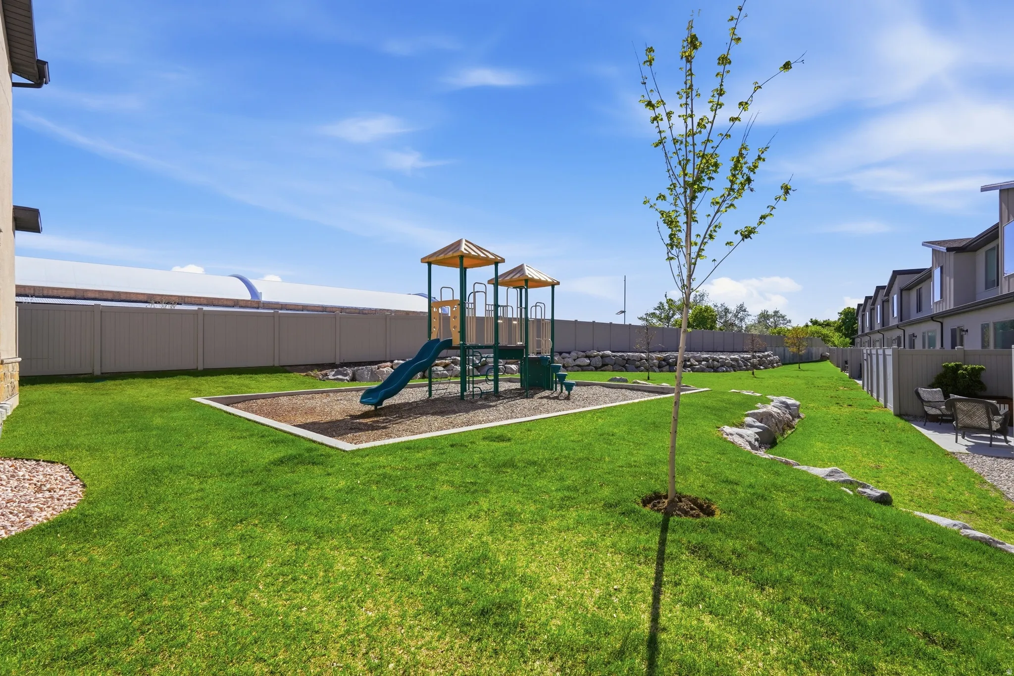 Small and safe playground