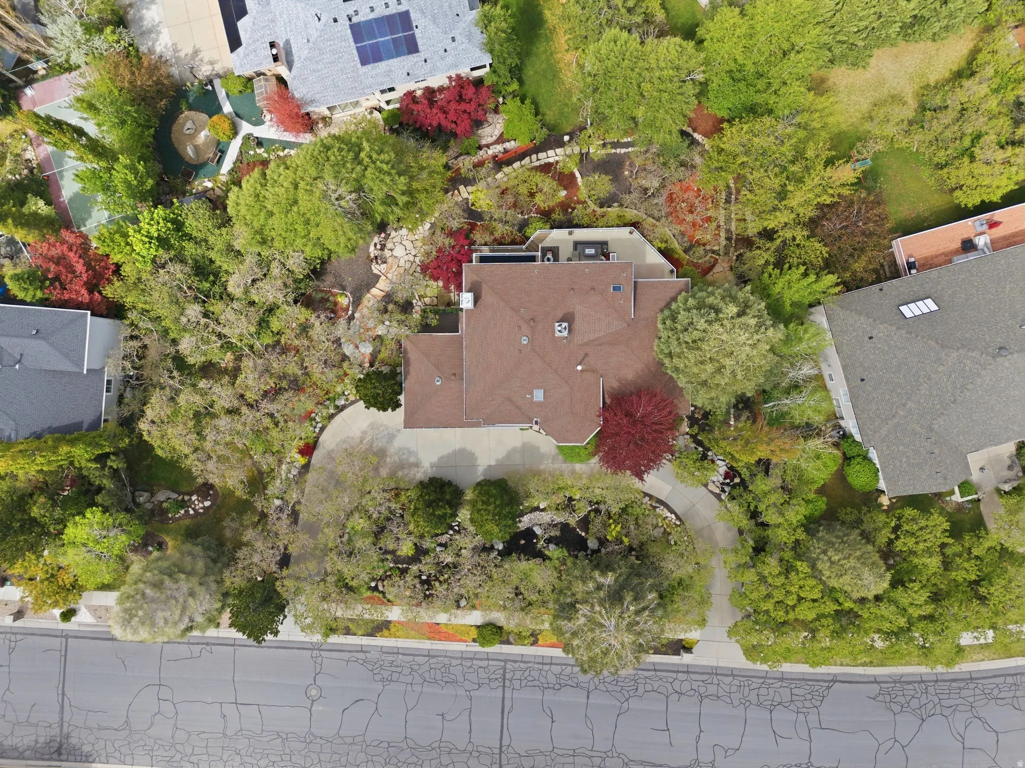 Drone / aerial view