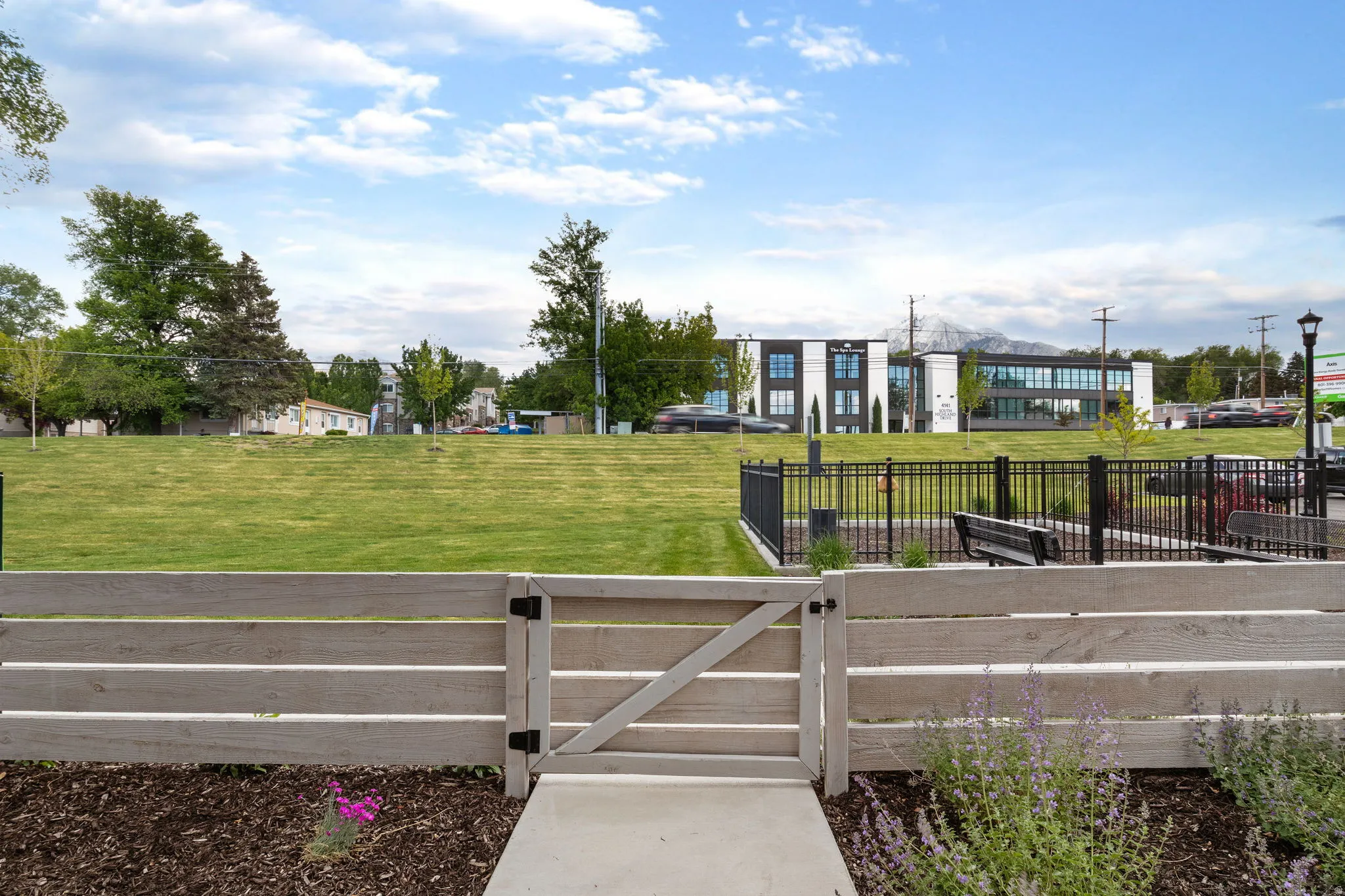 View of gate
