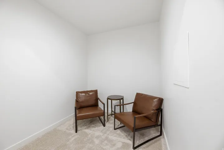 Sitting Area at the Bottom the of Stairs!