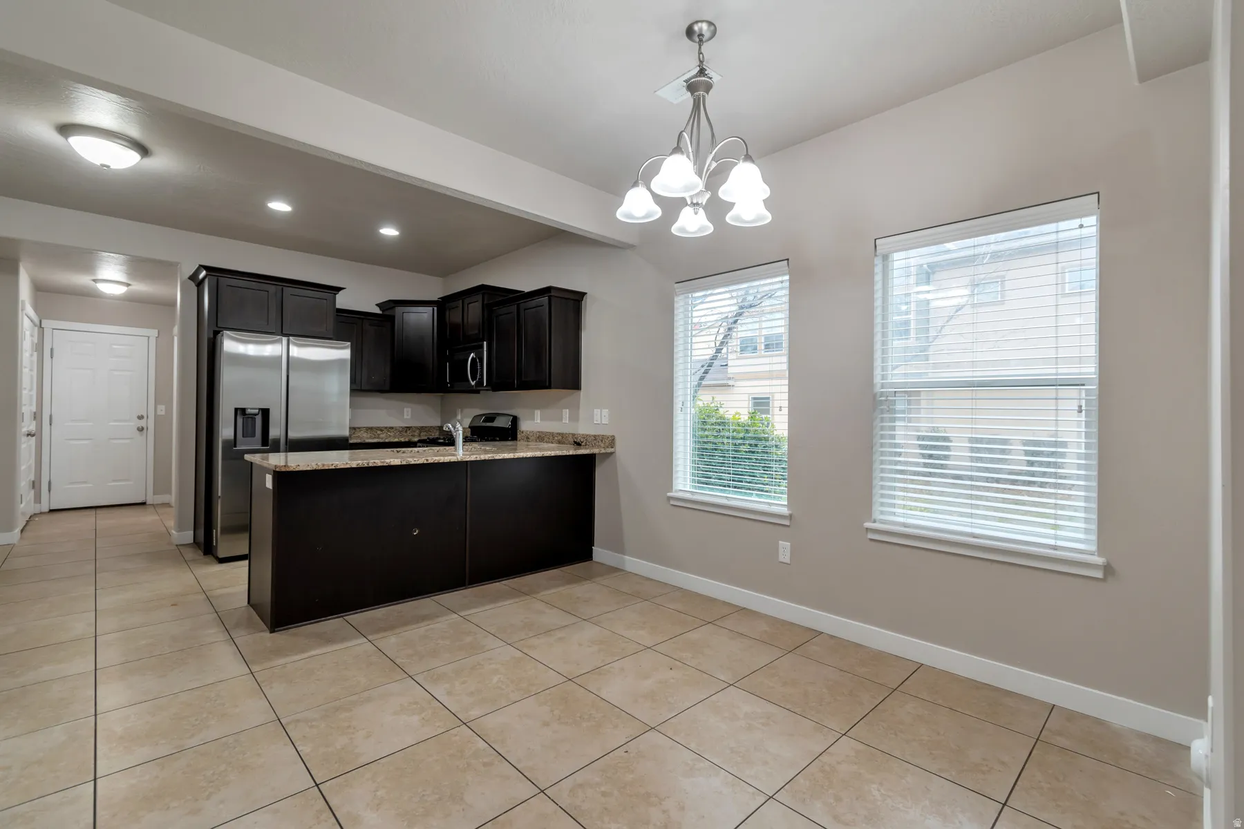 Kitchen with Stainless Applliances