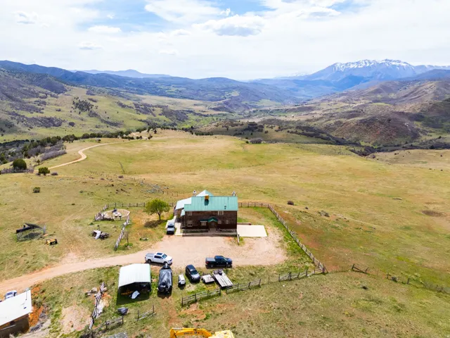View of rural area with mountains