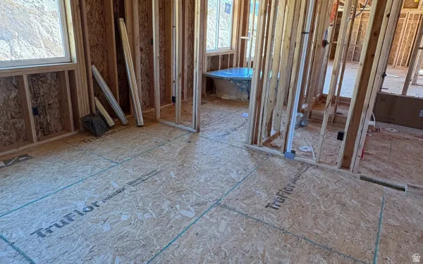 Full bathroom with a freestanding tub