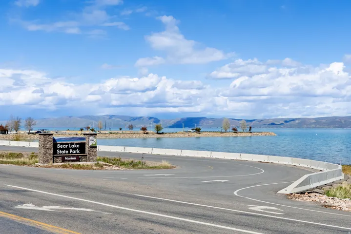 Water view featuring a mountain backdrop