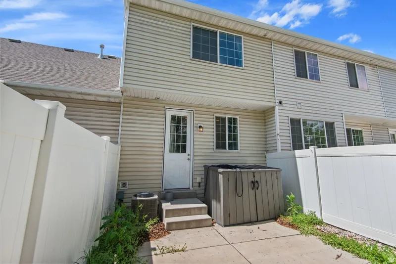 Back of property