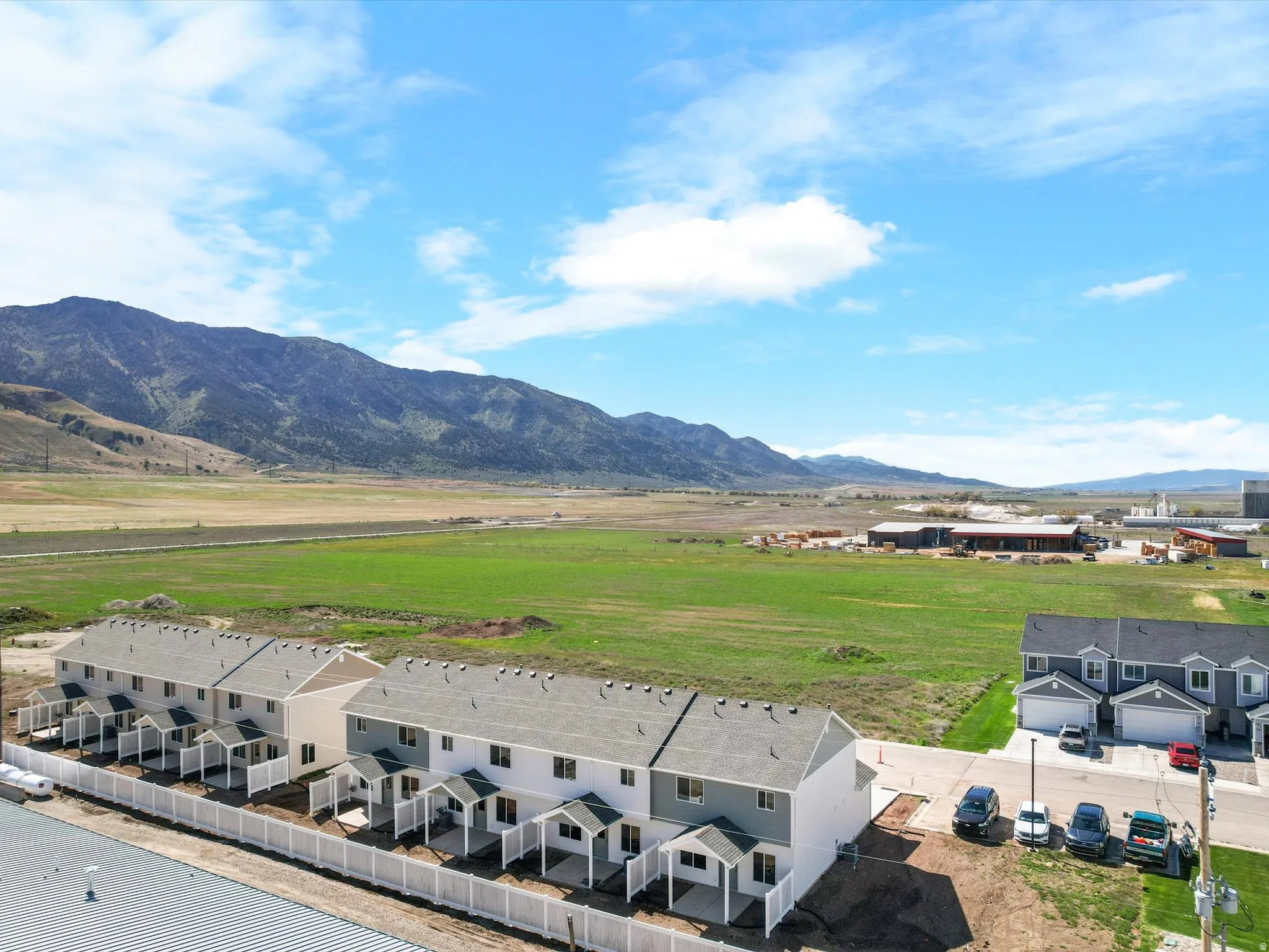 View of mountain background