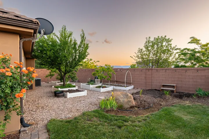 Backyard - Garden Area