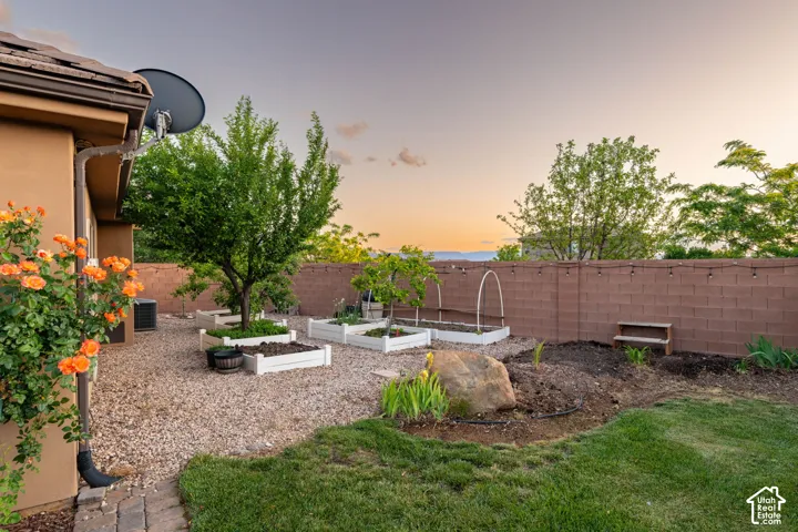 Backyard - Garden Area
