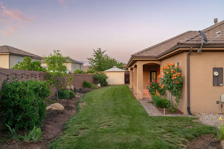 Backyard - Garden Area