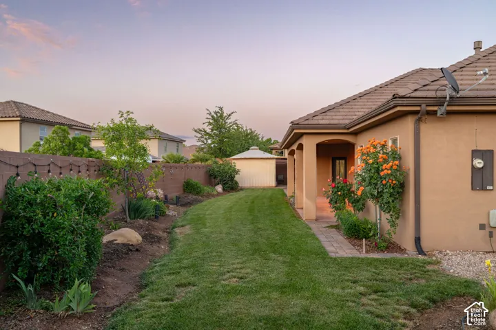 Backyard - Garden Area
