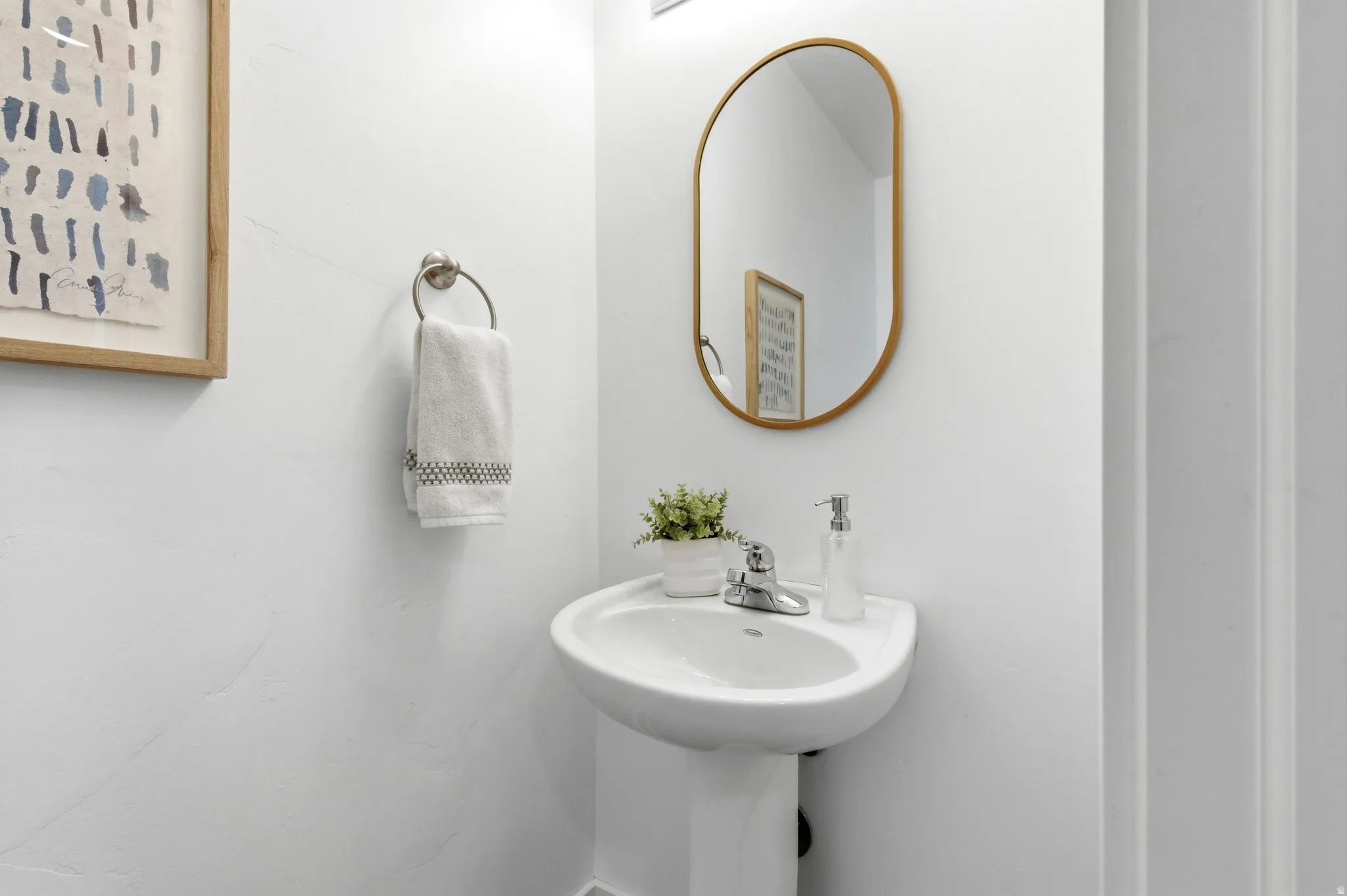 View of bathroom