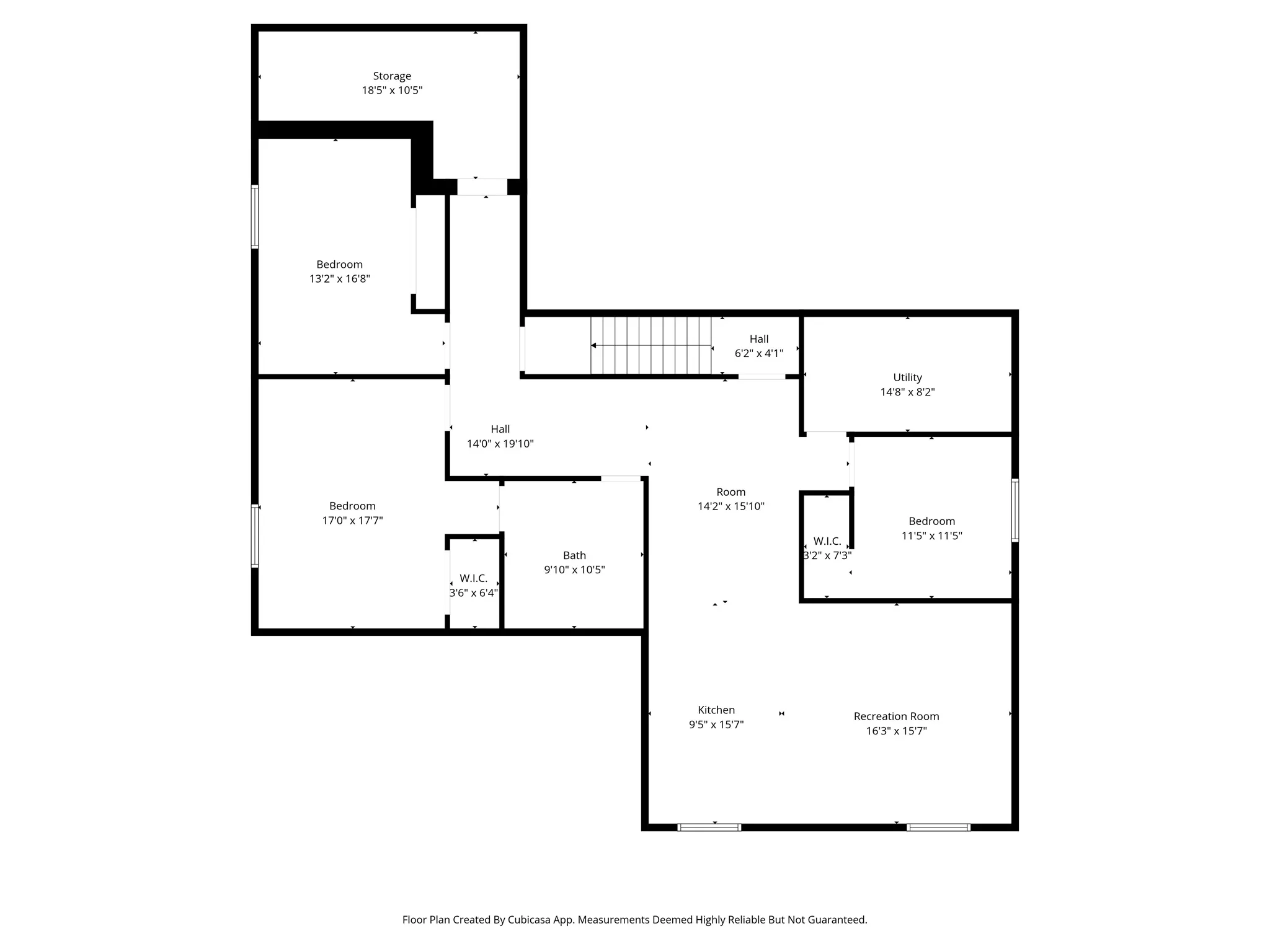 View of room layout