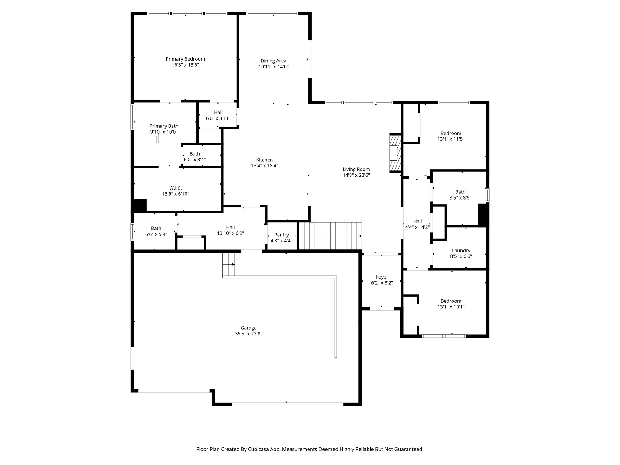 View of home floor plan