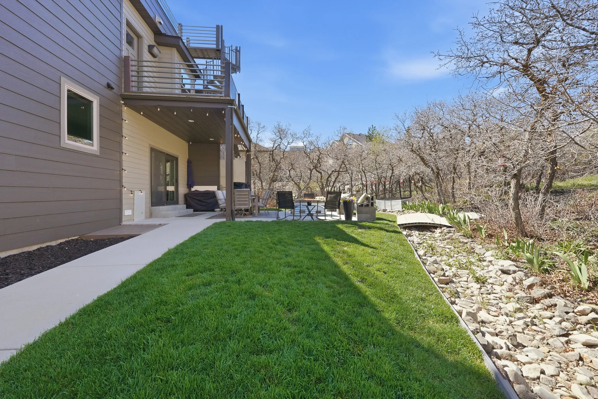 Main Floor Patio with Firepit