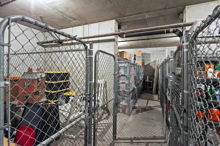 View of storage room