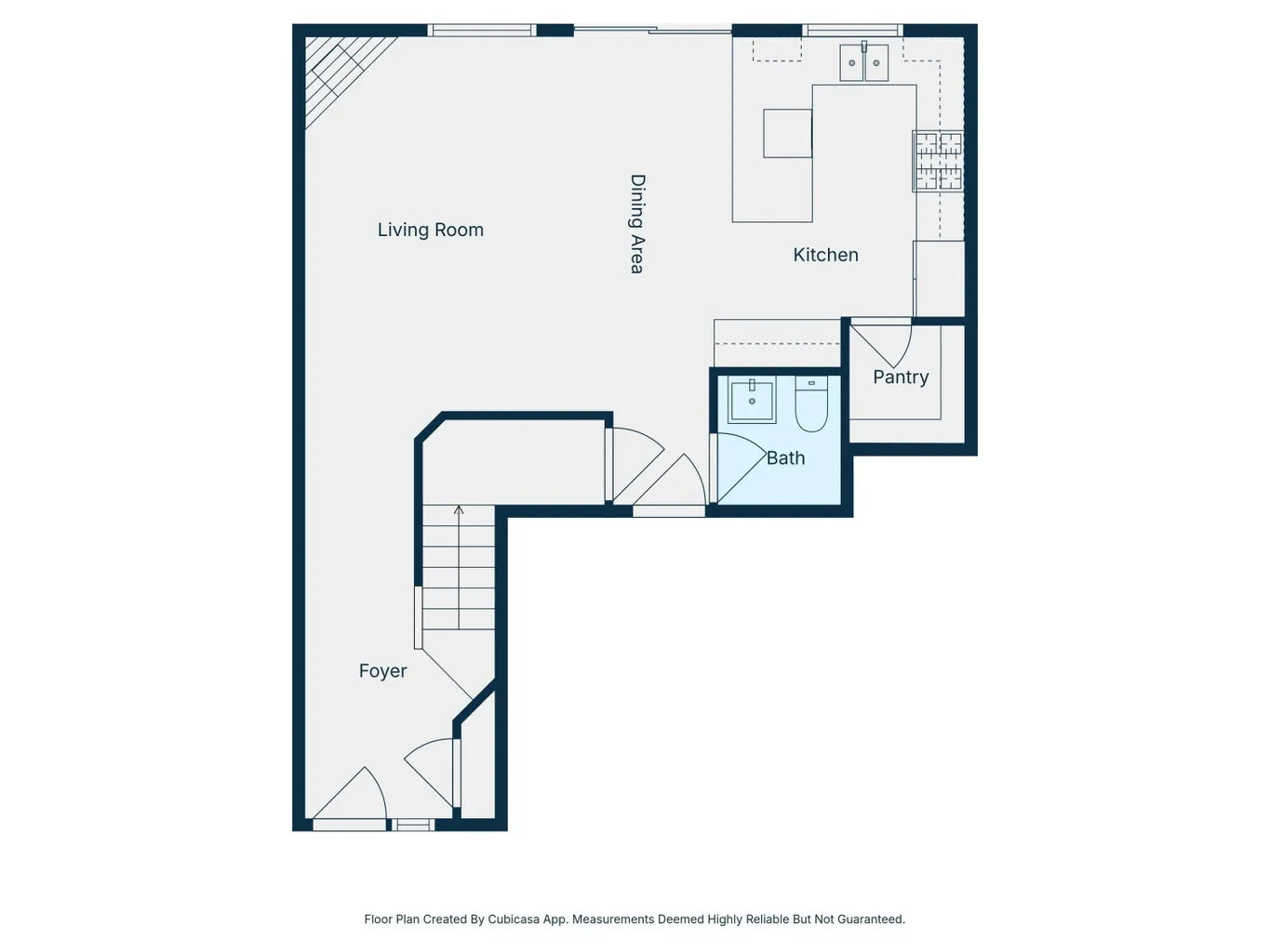 View of room layout