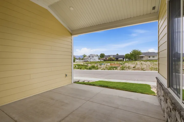 View of patio / terrace featuring a residential view