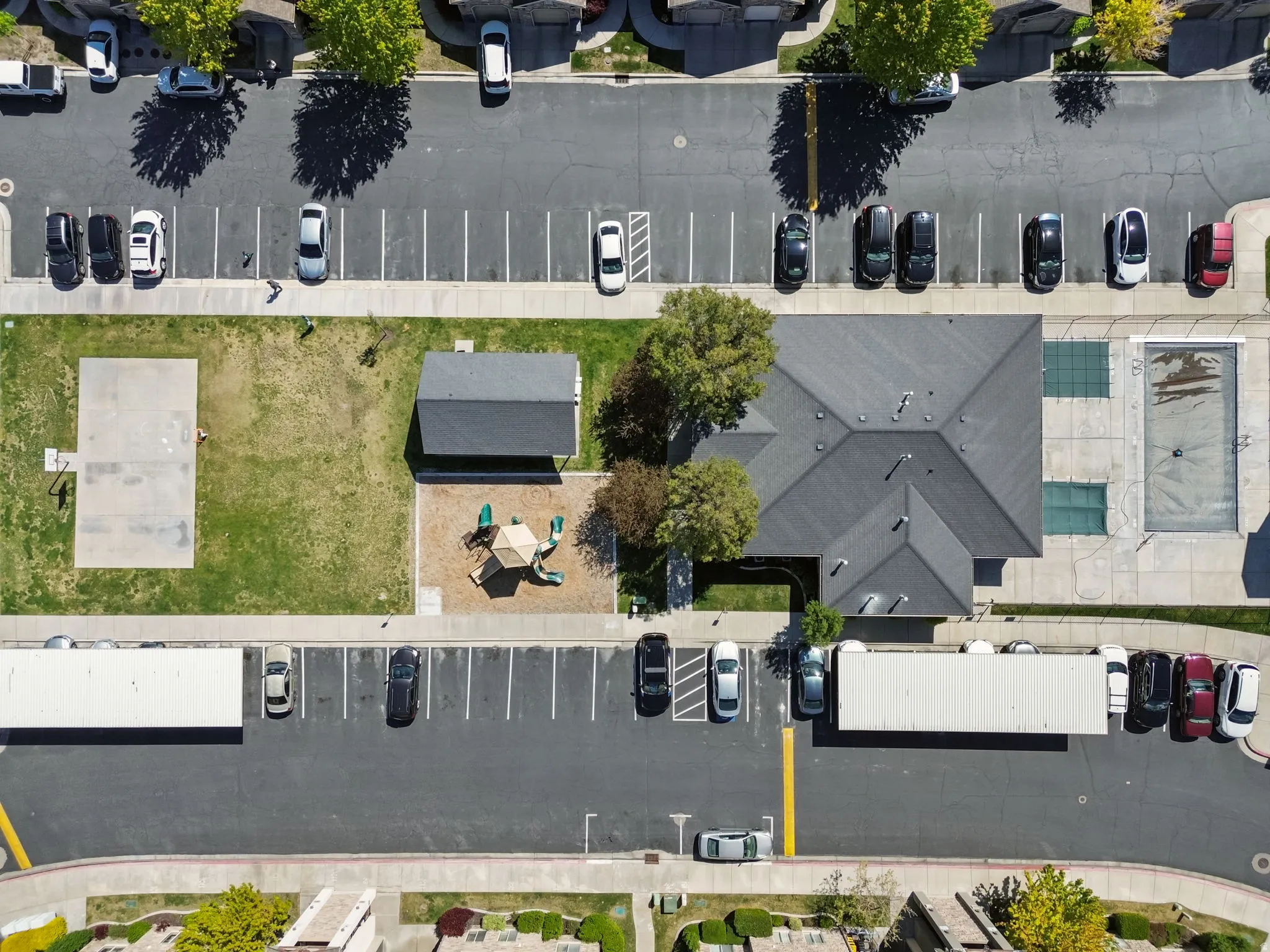 Drone / aerial view