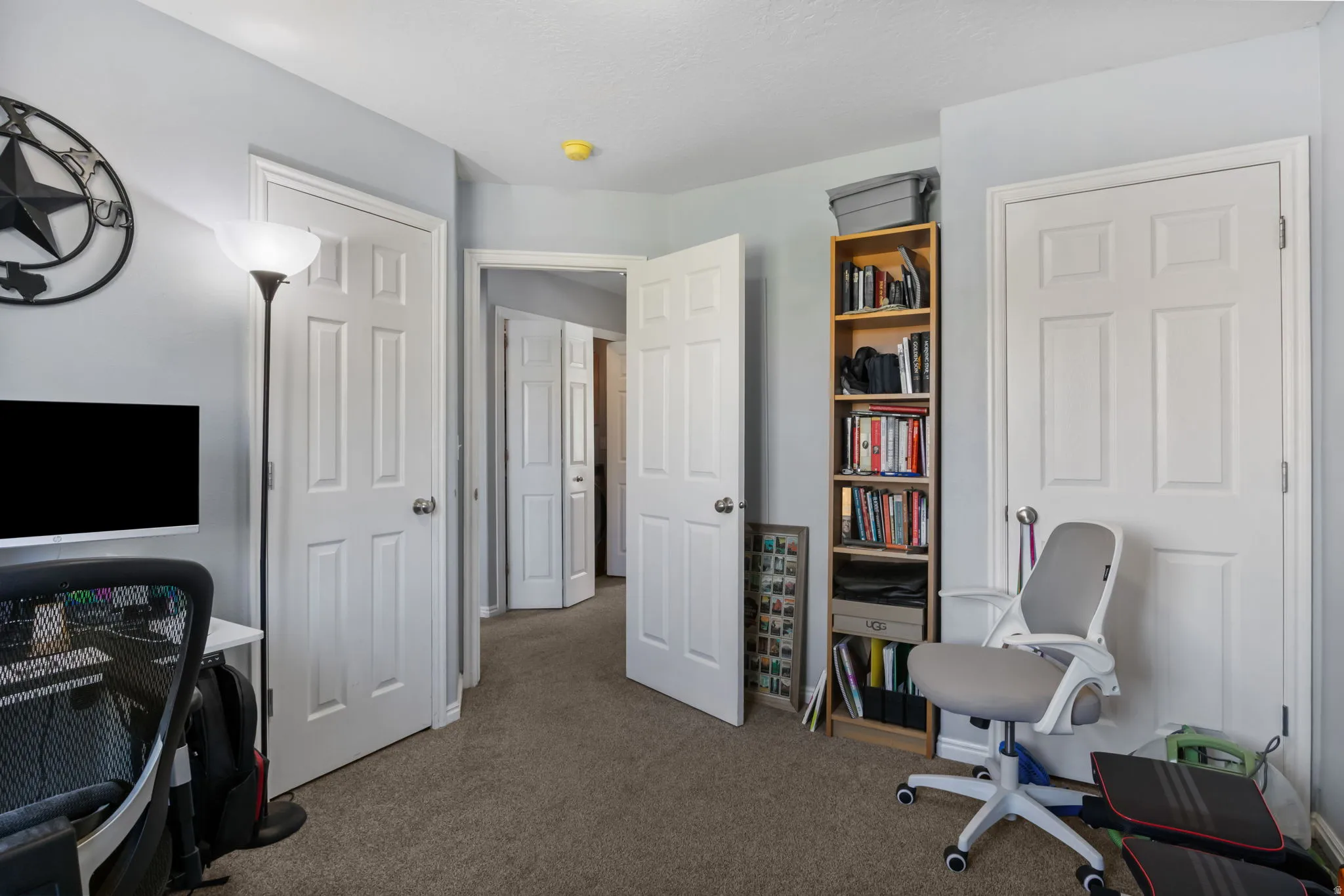 Office with carpet