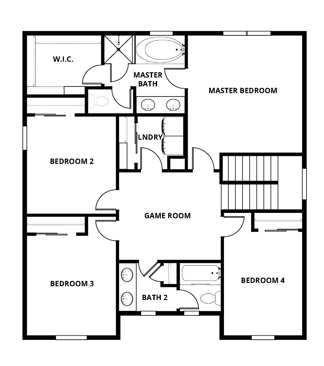 View of home floor plan