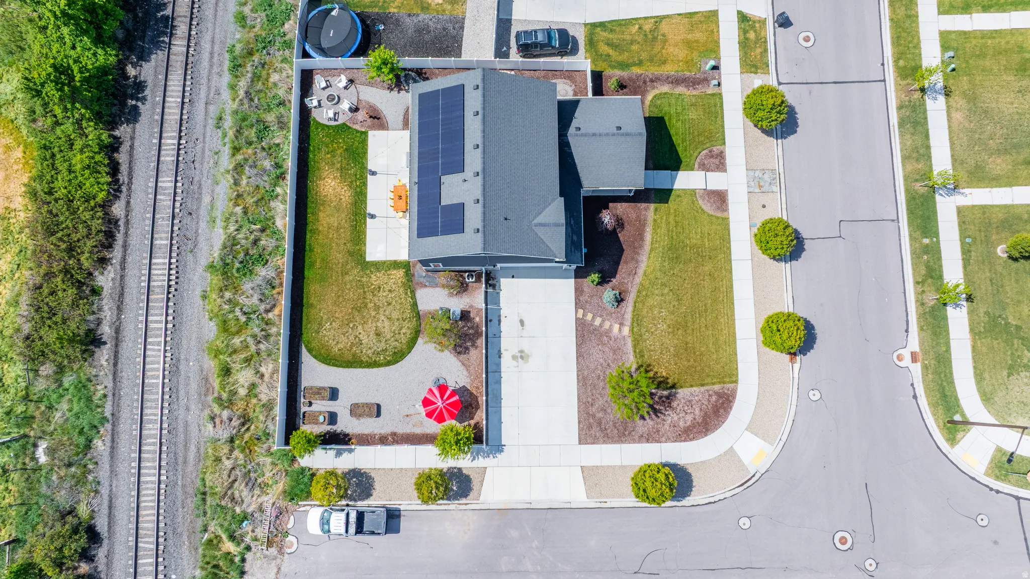 Drone / aerial view