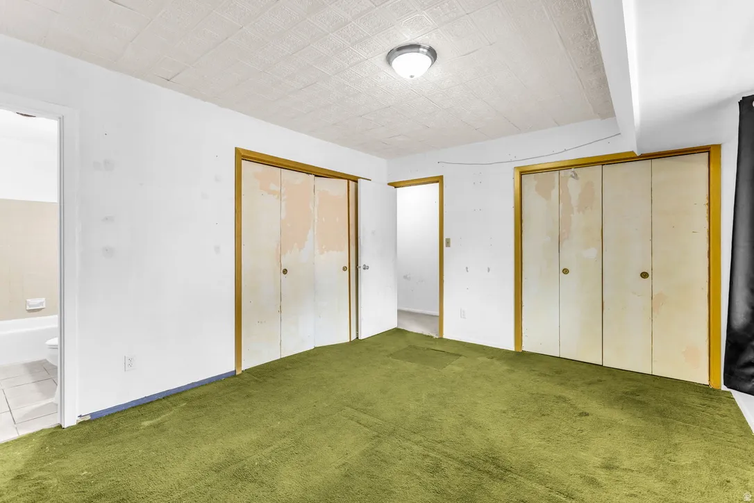 Large Primary bedroom with private bathroom.