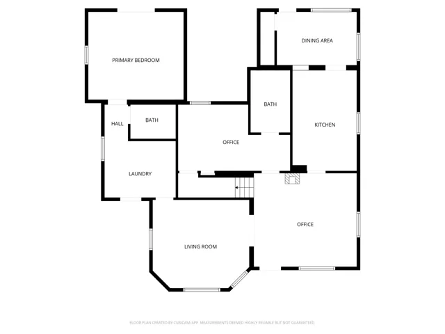 View of floor plan / room layout