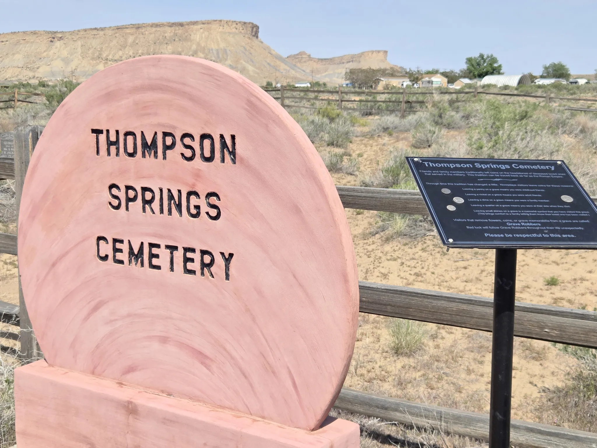 Visit and mark your visit with a stone.