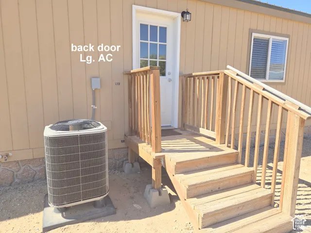 Entrance to living room.