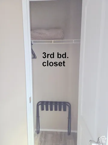View of closet