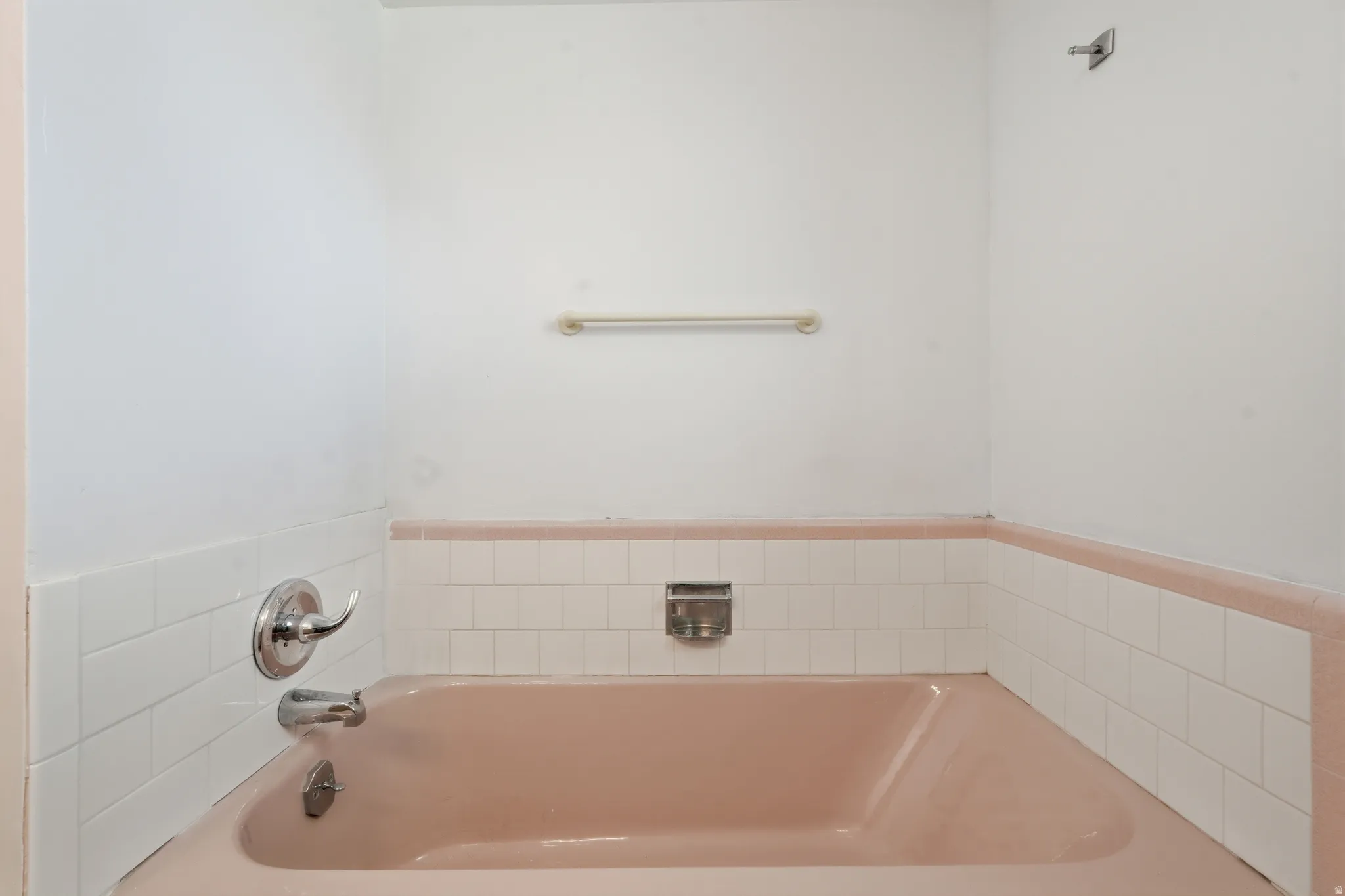 Bathroom with a garden tub