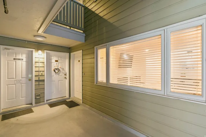 Doorway to property