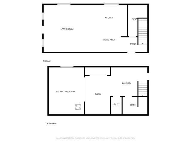 View of home floor plan