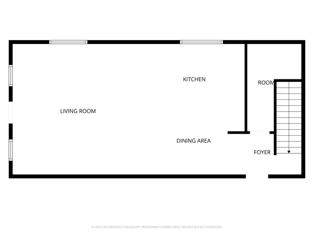 View of floor plan / room layout