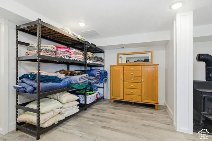 View of storage room