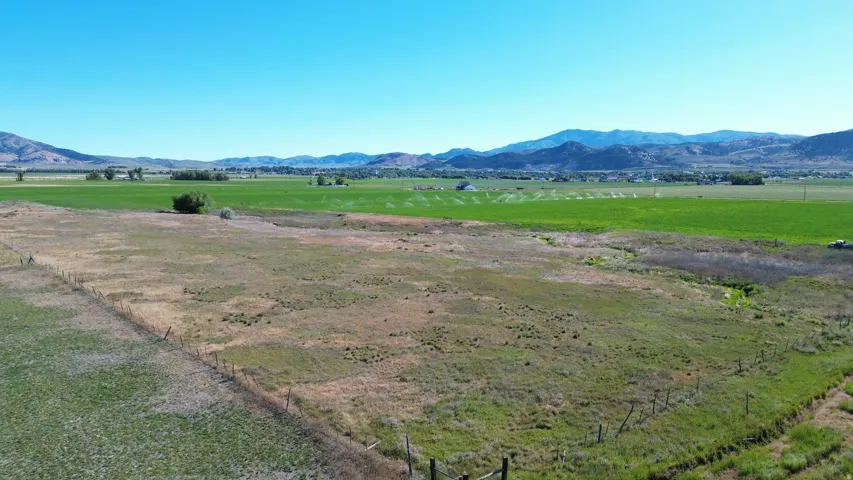 Expansive open land featuring diverse vegetation and distant mountain ranges