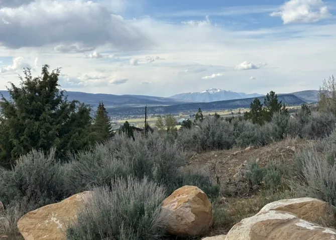 View of mountain backdrop