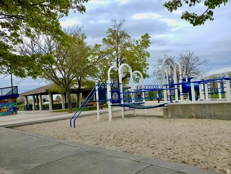 View of community playground