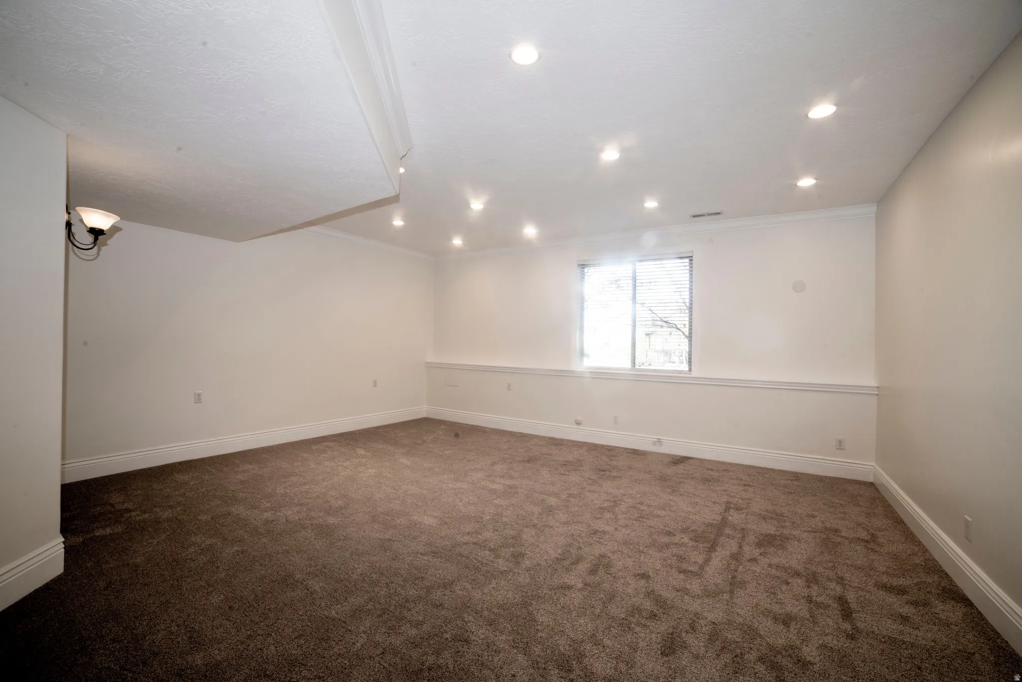 Basement bedroom