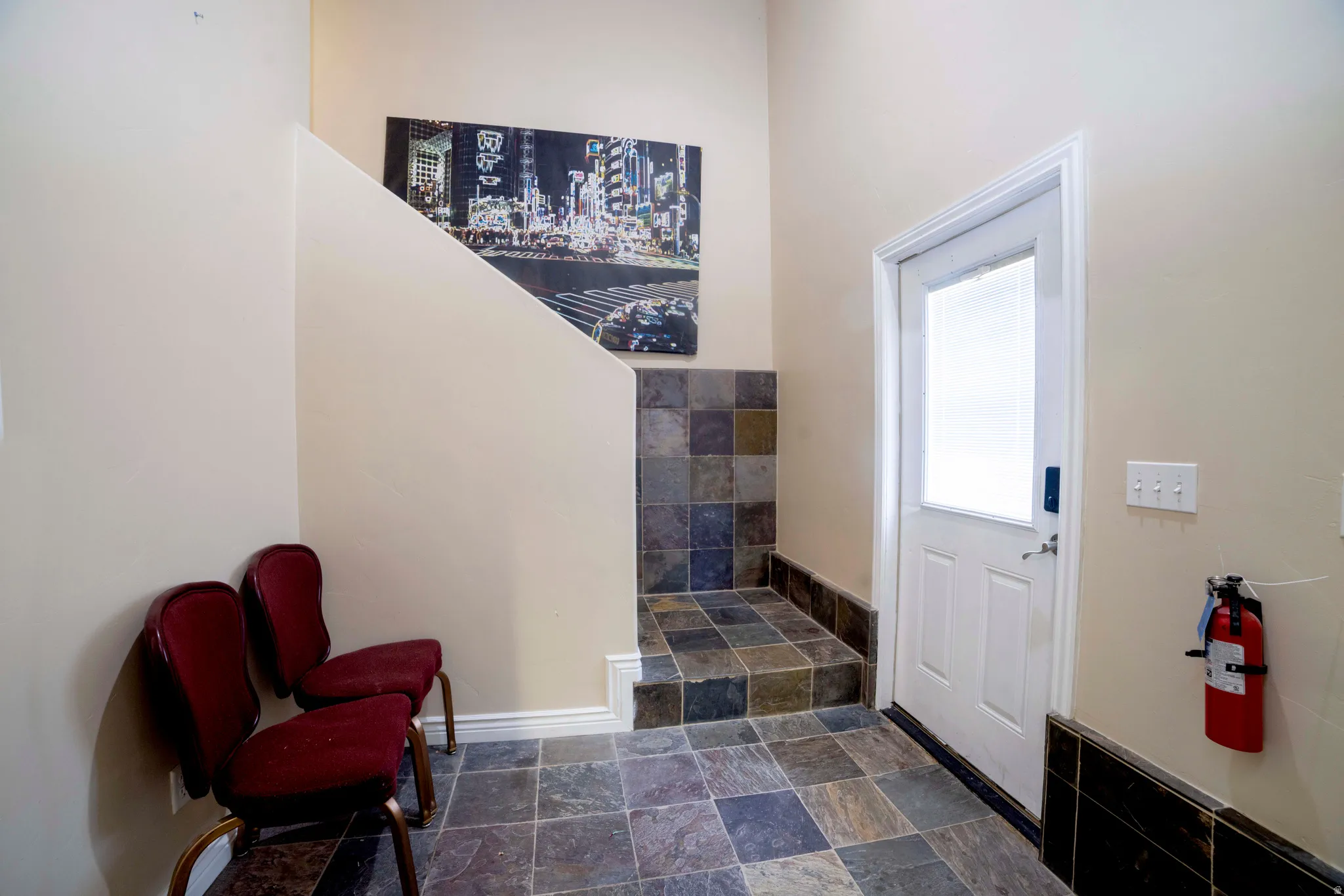 Entry into 2nd Building with 1/2 bath