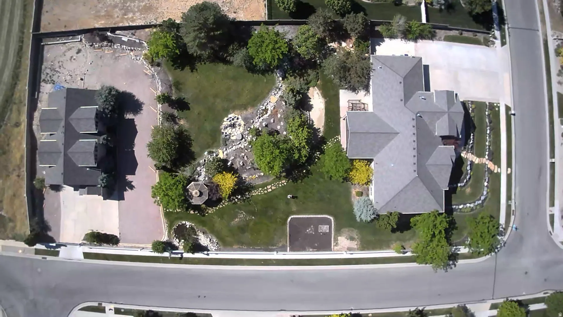 2nd House on Left, Main House on the right.
