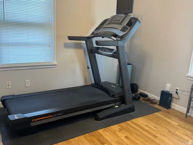 View of exercise area