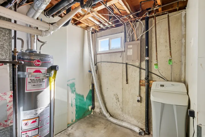 Utilities featuring water heater