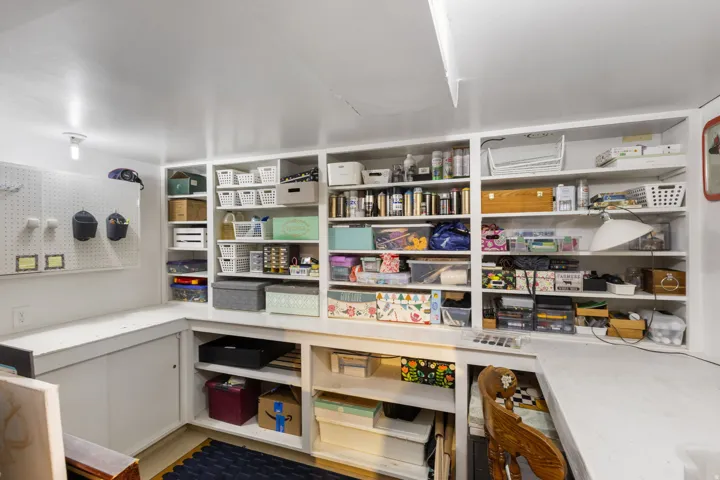 View of storage area