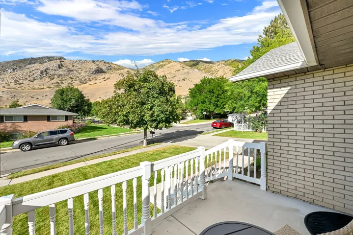 Mountain View From Front Porch