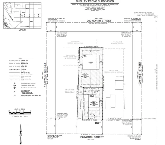 Plat with proposed home site